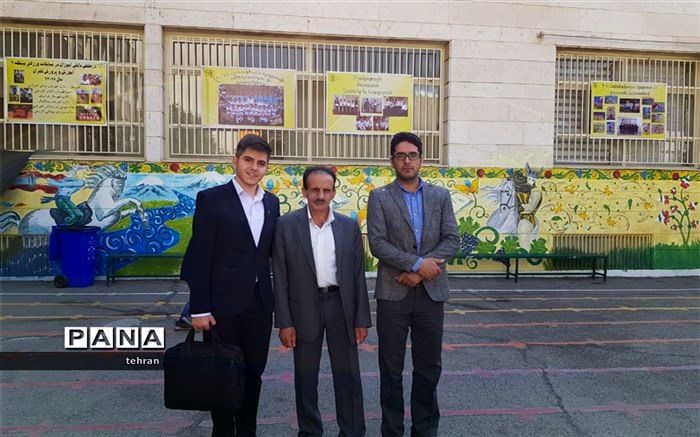 بازدید نماینده مجلس دانش آموزی تهران از برخی مدارس تهرانی