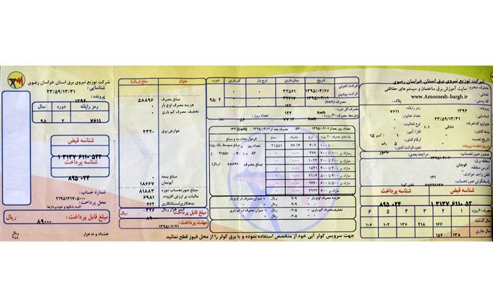 قبض برق کاغذی از اول مرداد ماه در آذربایجان غربی حذف می شود