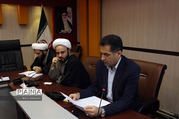 نشست شورای توسعه و ترویج فرهنگ اقامه نماز شهرستان‌ها ی تهران