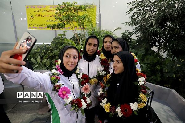 بازگشت تیم ملی دو و‌ میدانی دانش‌آموزان از مسابقات جهانی کرواسی