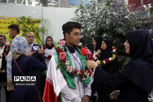 بازگشت تیم ملی دو و‌ میدانی دانش‌آموزان از مسابقات جهانی کرواسی