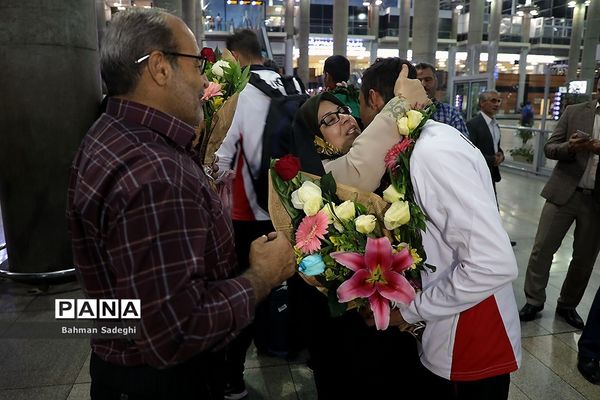 بازگشت تیم ملی دو و‌ میدانی دانش‌آموزان از مسابقات جهانی کرواسی