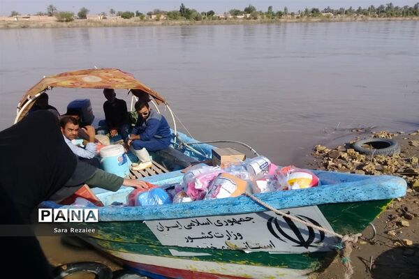ارسال و توزیع کمک‌های کارشناس مسئول اموربانوان آموزش و پرورش خوزستان