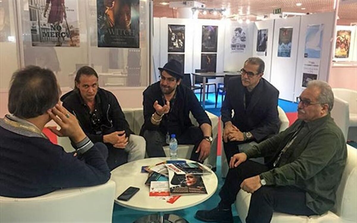 برپایی چتر سینمای ایران در هفتاد و دومین جشنواره فیلم کن
