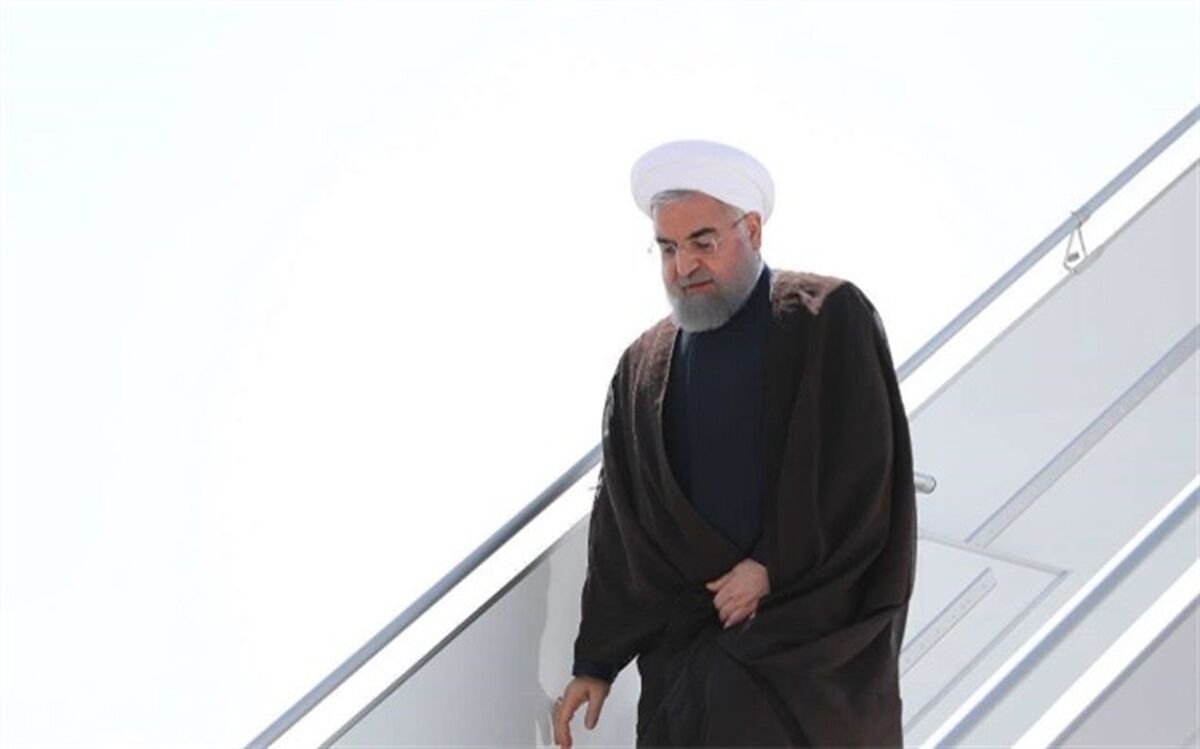 روحانی وارد شهرستان ماکو شد