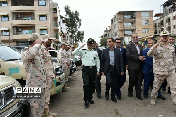 رژه ناجیان غریق و عوامل امداد و نجات در بابلسر