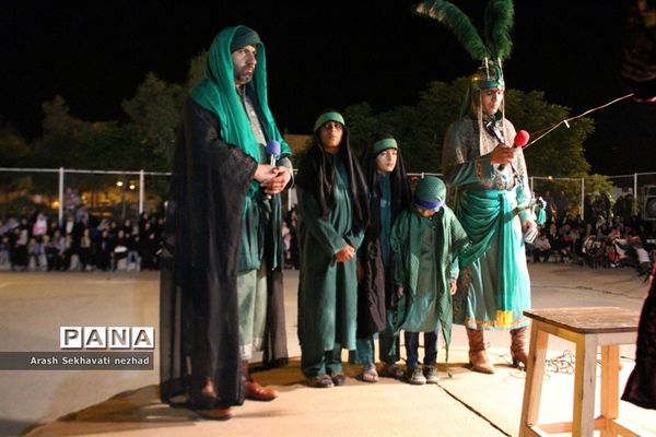 مراسم تعزیه خوانی  درشهرستان بیرجند