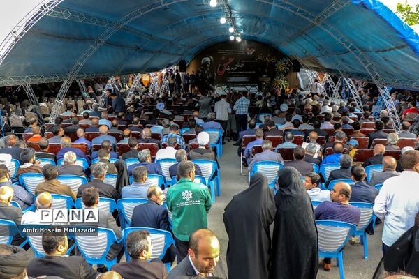 مراسم اولین سالگرد حجت الاسلام حسنی در ارومیه