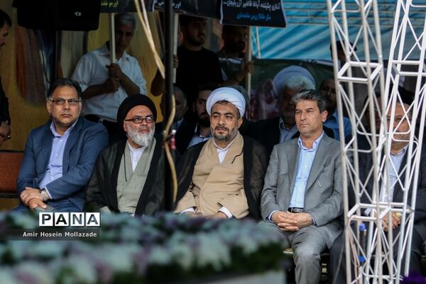 مراسم اولین سالگرد حجت الاسلام حسنی در ارومیه
