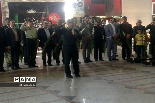 مراسم گلباران مزار شهدا گرامیداشت سالروز آزادسازی خرمشهردر ملارد