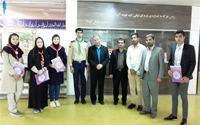 مراسم اهداء احکام انتصاب دبیران مجامع استان همدان