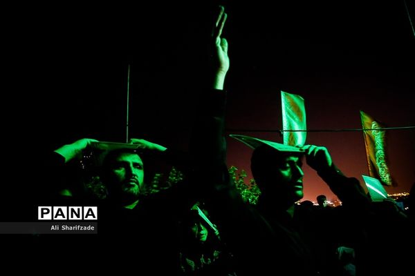 مراسم احیا شب نوزدهم ماه مبارک رمضان در مقبره الشهدای چیتگر