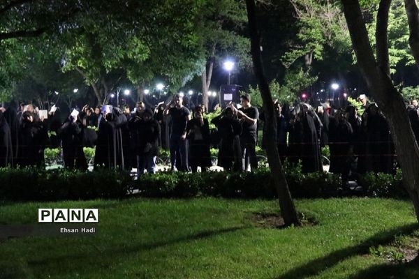 مراسم احیاء شب نوزدهم ماه رمضان در پارک ملت مشهد مقدس