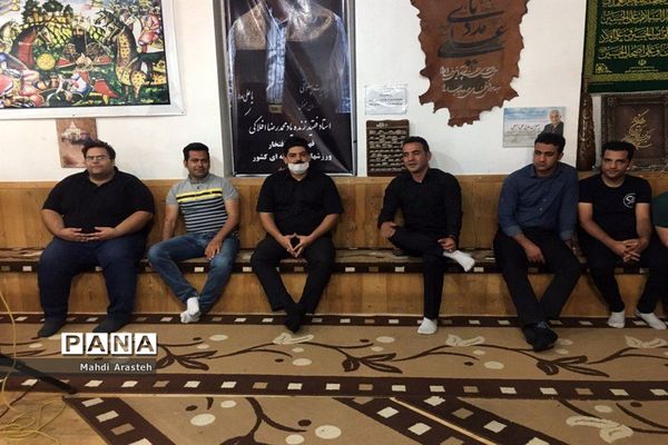 مراسم شب احیا در زور خانه مالک اشتر بیرجند