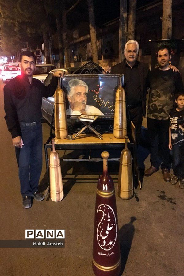 مراسم شب احیا در زور خانه مالک اشتر بیرجند