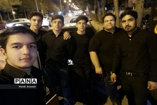 مراسم شب احیا در زور خانه مالک اشتر بیرجند