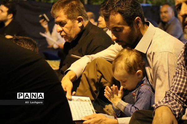 آیین‌ معنوی احیای نخستین شب قدر در سمنان