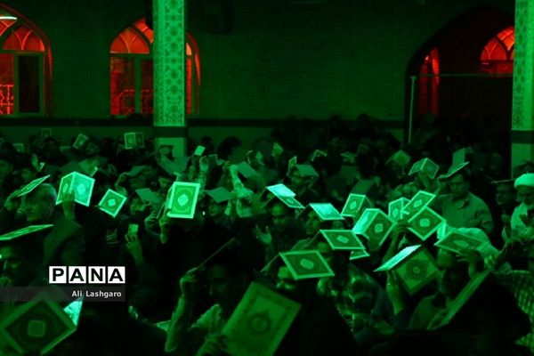 آیین‌ معنوی احیای نخستین شب قدر در سمنان