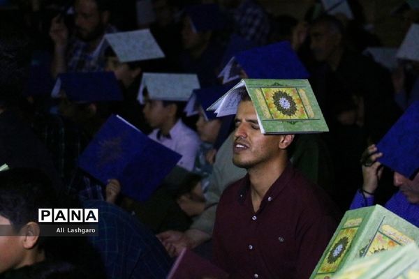 آیین‌ معنوی احیای نخستین شب قدر در سمنان