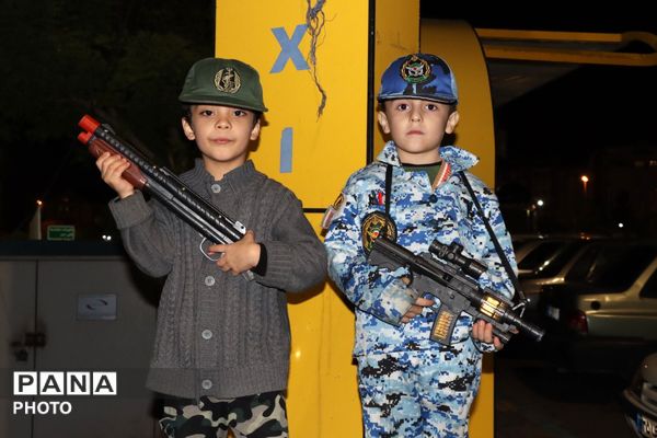 پرچمداران کوچک در تبریز 