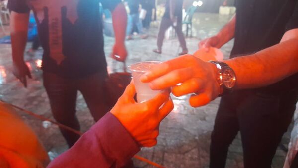 حرم حضرت معصومه(س) در شب شهادت برادر