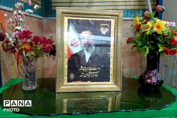 نوجوانان،خادمان جشن ولایت در مسجد جامع صاحب الزمان عج کاووسیه