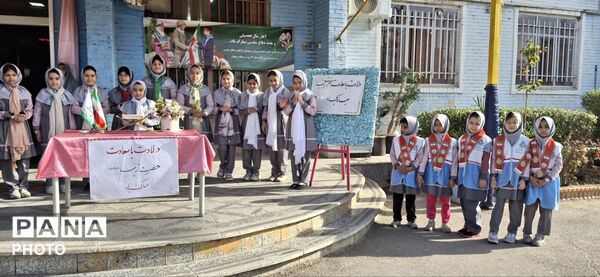 تجلیل از مربی بهداشت و معلم ورزش دبستان شاهد اسما همزمان با روز پرستار و هفته تربیت‌بدنی
