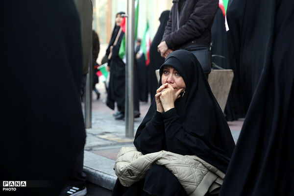 مراسم تشییع پیکر سردار شهید علیرضا تنگسیری