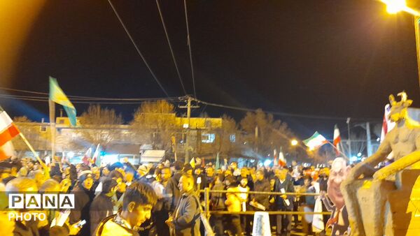 سوزاندن  نمادهای خصومت در چهارشنبه سوری نورآباد