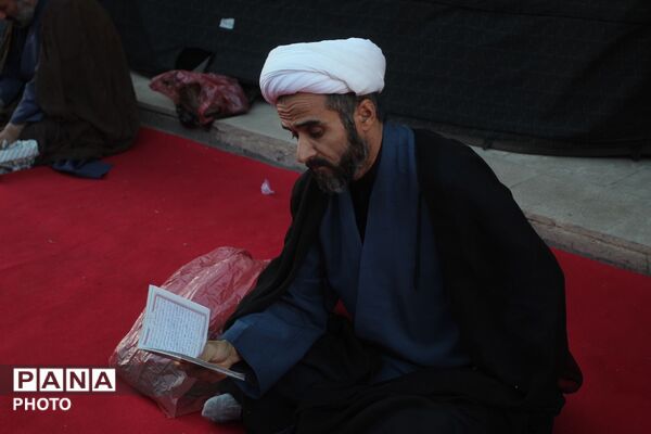 دعای عرفه در هیئت ثارالله زنجان