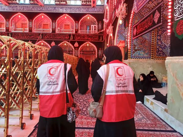 حضور کاروان فعالان طرح توانمندسازی و تحول اجتماع‌محور مازندران در عتبات عالیات 