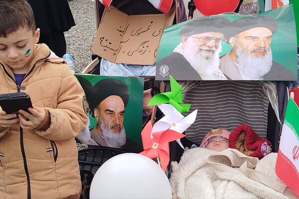 حماسه حضور مردم غیور باقرشهر و کهریزک در راهپیمایی ۲۲بهمن