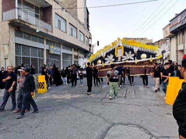 مراسم تاسوعا حسینی در شهرستان فیروزکوه