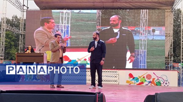 افتتاحیه جشنواره خانواده ورزش در بوستان ملت مشهد مقدس