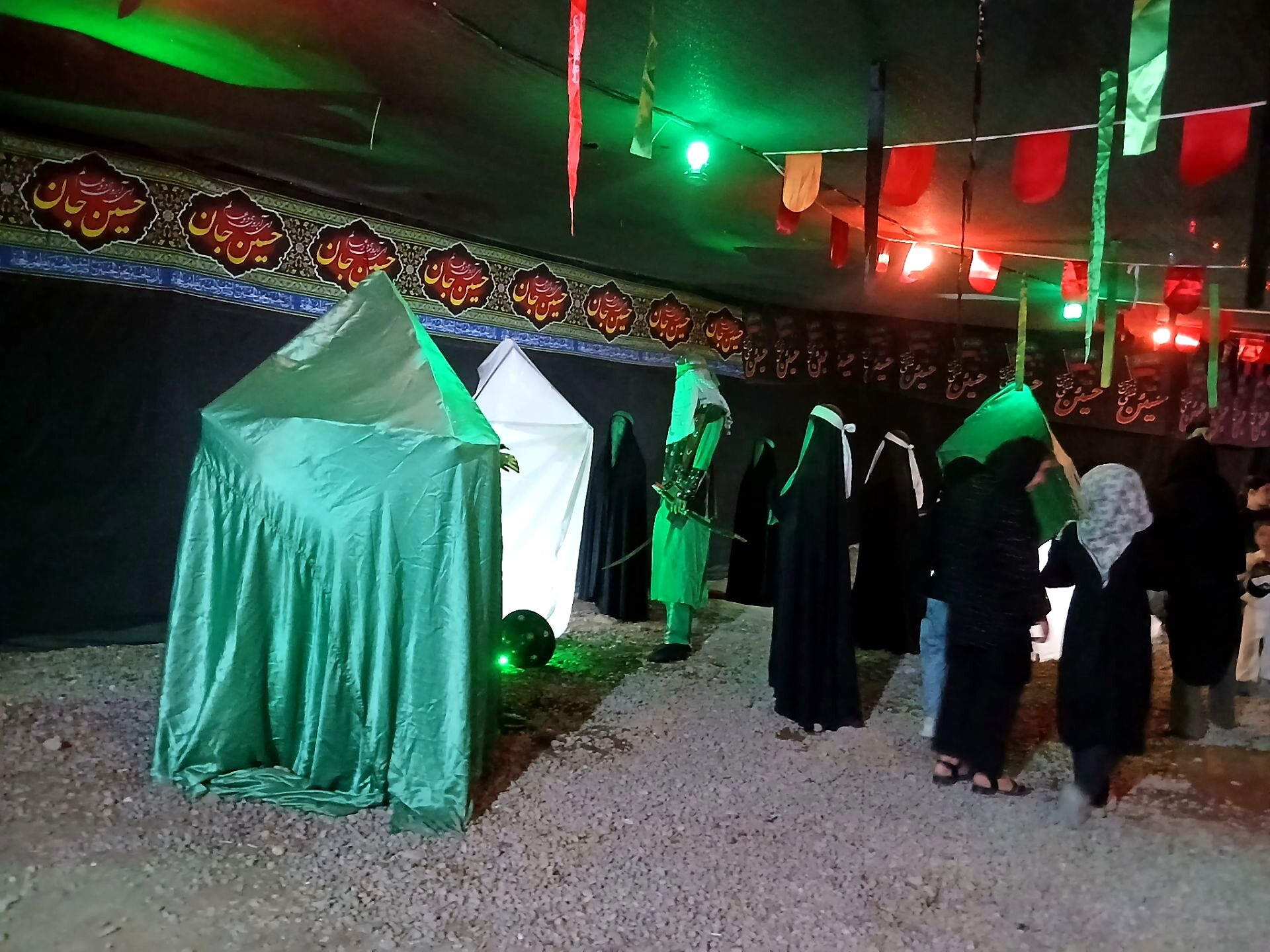 نمایشگاه واقعه کربلا در زیبادشت کرج 