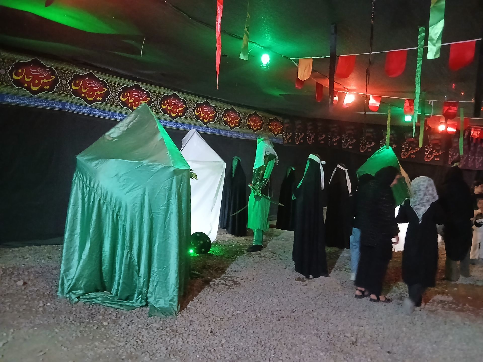 نمایشگاه واقعه کربلا در زیبادشت کرج 