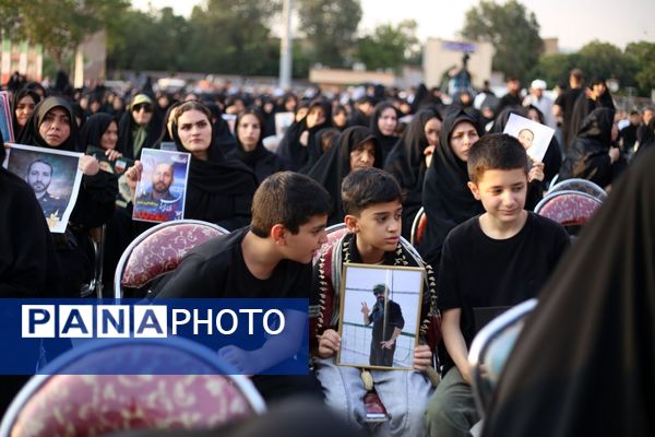 مراسم اربعین شهدای اقتدار آذربایجان شرقی 