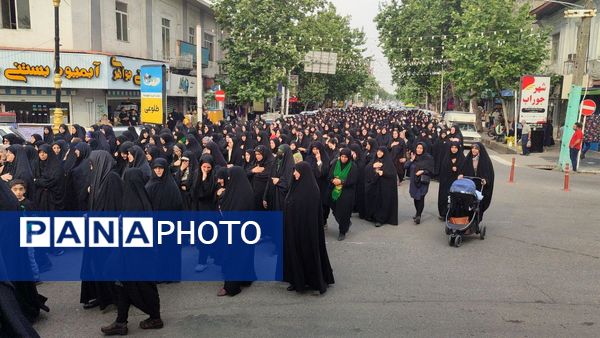 دسته عزاداری سیدالشهداء خدمت در قائمشهر