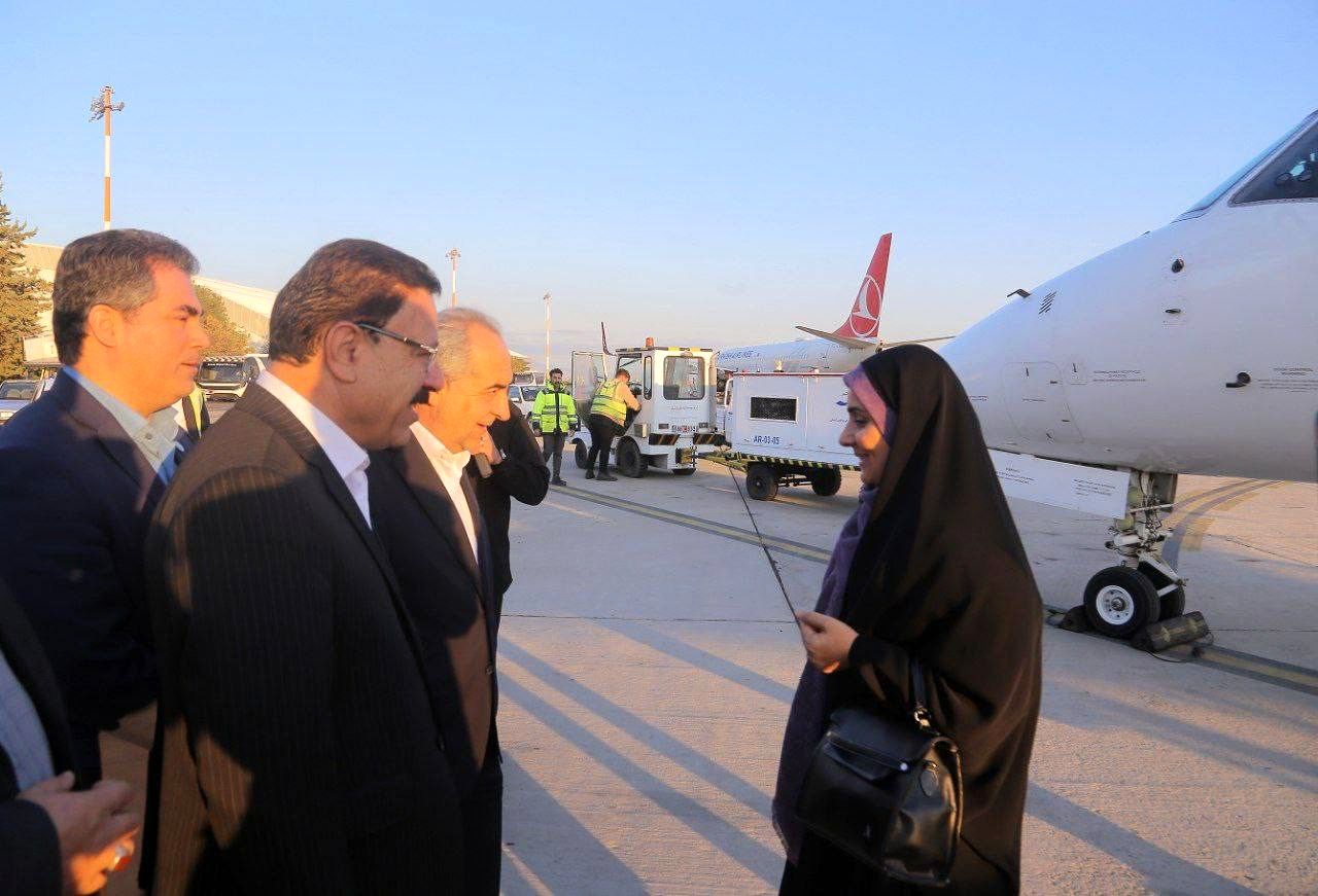 وزیر راه و شهرسازی وارد تبریز شد