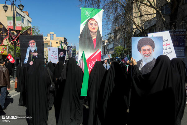  چهلمین روز شهادت رهبر شهید انقلاب اسلامی - تهران/2