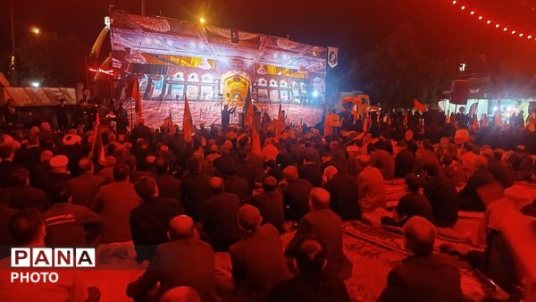 طنین نوای یا حسین (ع) در دومین شب از ماه محرم در نورآباد