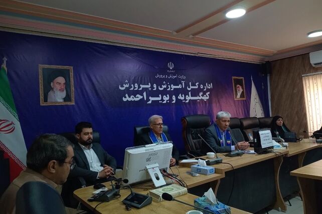 جلسه توجیهی و تبیین برنامه‌ها و فعالیت‌های سازمان دانش‌آموزی کهگیلویه و بویراحمد