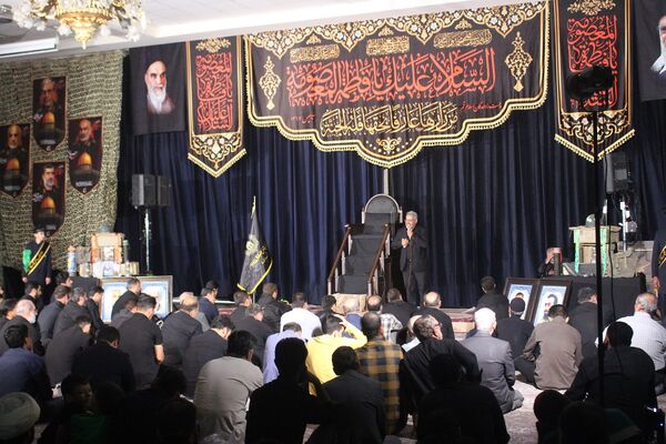 مراسمی به یاد شهدا در ایام رحلت حضرت معصومه(س)