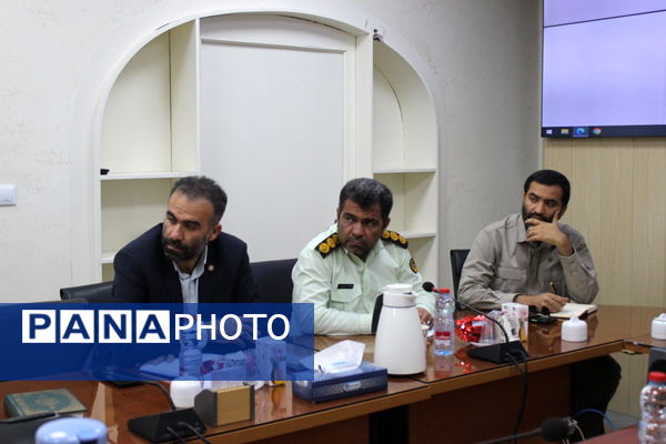 جلسه هماهنگی بیست و ششمین مانور سراسری زلزله و ایمنی در بوشهر 