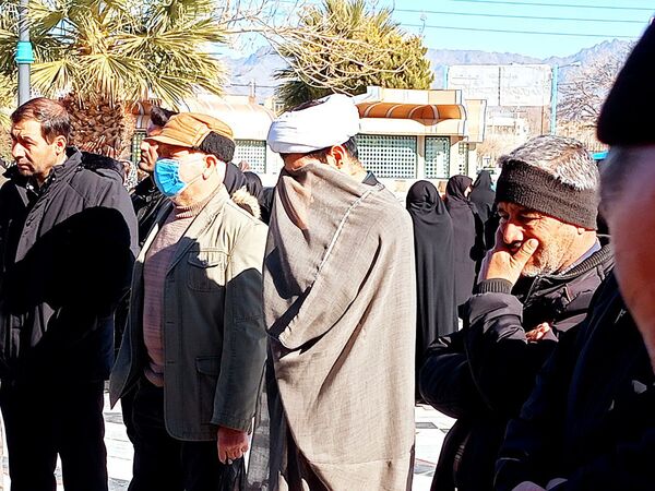 مراسم تشیع جانباز شهید مهدی نصری