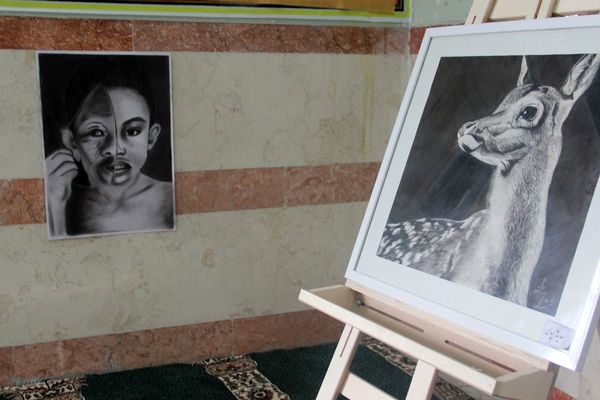 جلوه خلاقیت دانش‌آموزان بنت‌الهدی در هفته «ماها»