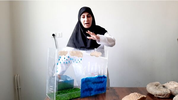 آموزش ماندگار در تجربستان کاوک ناحیه۷ مشهد 
