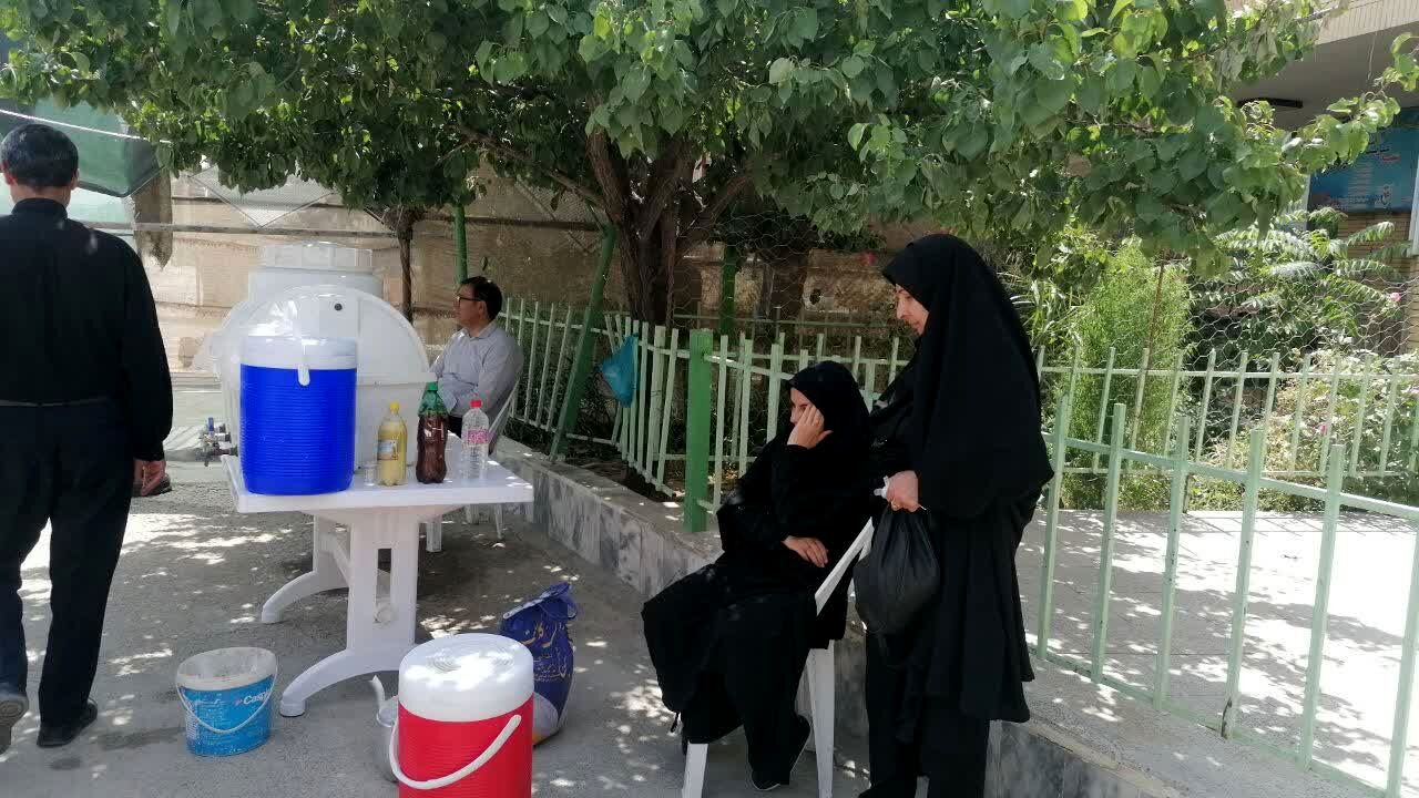 برپایی موکب عاشورایی اربعین حسینی در شیروان
