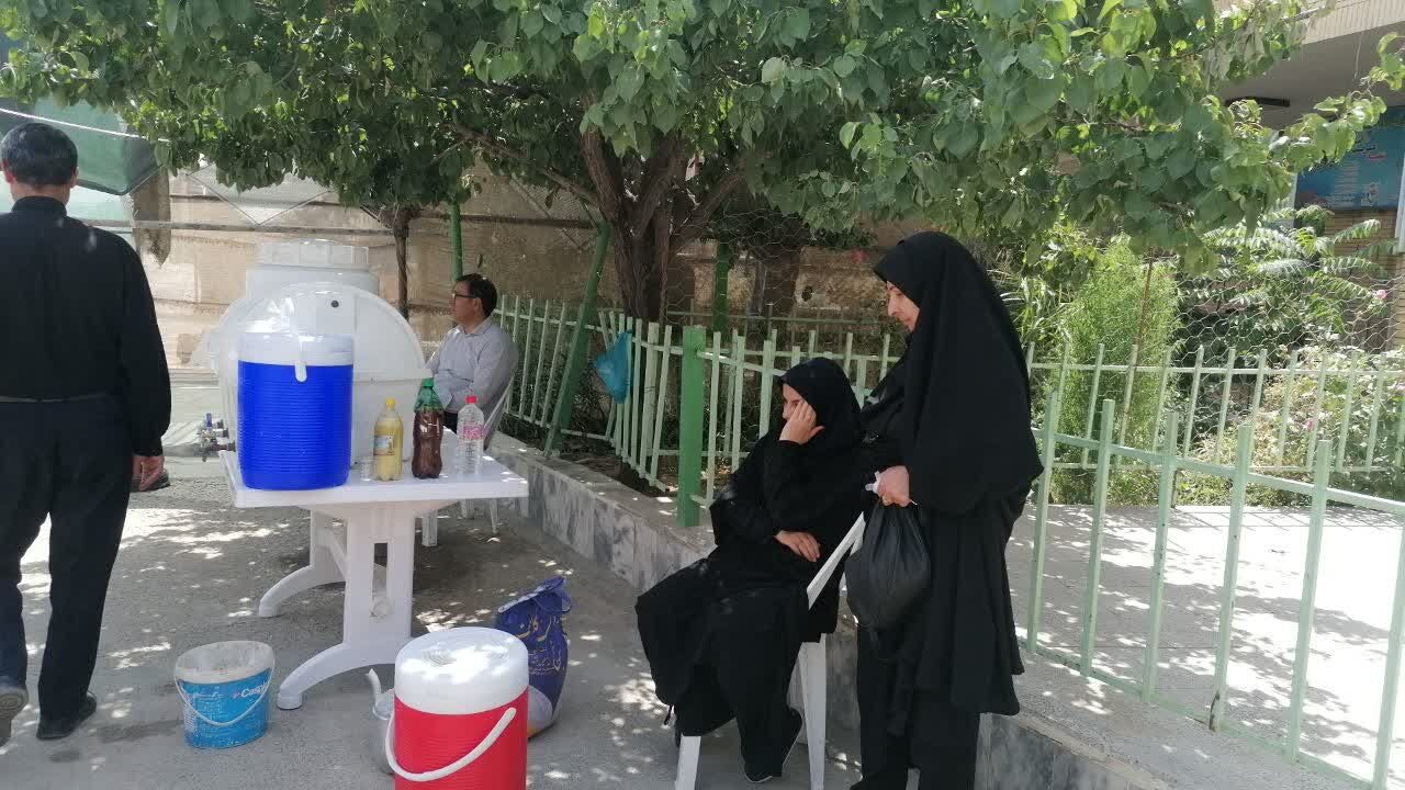 برپایی موکب عاشورایی اربعین حسینی در شیروان