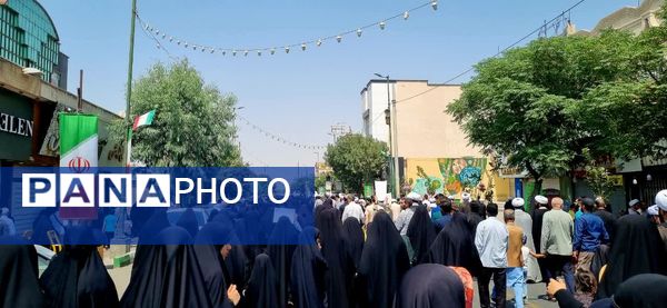 خروش مردم انقلابی قم در اعلام انزجار از جنایات رژیم صهیونیستی 